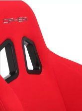 Cipher Auto Red Cloth Full Bucket Non Reclineable Racing Seats - Single                                     - CPA1005FRD(SINGLE) - Image 6