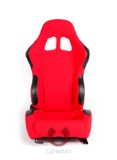 Cipher Auto Red Cloth Racing Seats - Pair                                     - CPA1007FRD - Image 8