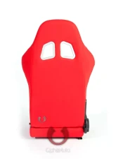 Cipher Auto Red Cloth Racing Seats - Pair                                     - CPA1007FRD - Image 3