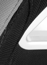 Cipher Auto Gray|Black Cloth Racing Seats - Pair                                     - CPA1018FGYBK - Image 5