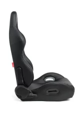 Cipher Auto Black Leatherette Racing Seats - Pair                                     - CPA1025PBK - Image 3