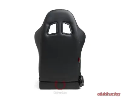 Cipher Auto Black Leatherette Racing Seats - Pair - CPA1025PBK