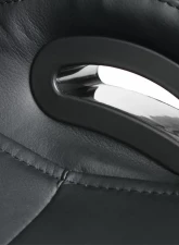 Cipher Auto Black Leatherette Racing Seats - Pair                                     - CPA1025PBK - Image 6