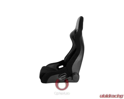 Cipher Auto Black Cloth|PU Leather Carbon Fiber PU Viper Racing Seats - Pair - CPA2002CFBK