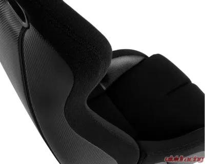 Cipher Auto Black Cloth|PU Leather Carbon Fiber PU Viper Racing Seats - Pair - CPA2002CFBK