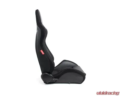 Cipher Auto Black Cloth|PU Leather Carbon Fiber PU VP-8 Racing Seats - Pair - CPA2003CFBK