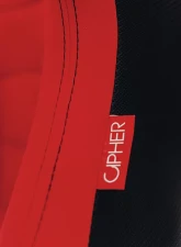 Cipher Auto Red Suede|Fabric Carbon Fiber PU AR-9 Revo Racing Seats - Pair                                     - CPA2009CFSDRD - Image 6