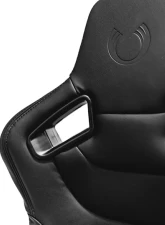 Cipher Auto Black Leather Carbon Fiber Racing Seats - Pair                                     - CPA2009PCFBK - Image 5