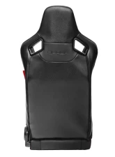 Cipher Auto Black Leather Carbon Fiber w/ Red Stitches AR-9 Revo Racing Seats - Pair                                     - CPA2009RS-PCFBK-RDS - Image 4