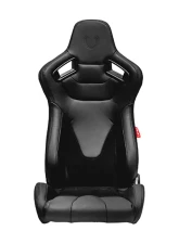 Cipher Auto Black Suede|Leather Carbon Fiber PU AR-9 Revo Racing Seats - Pair                                     - CPA2009RS-PSDBK - Image 7