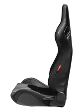 Cipher Auto Black Suede|Leather Carbon Fiber PU AR-9 Revo Racing Seats - Pair                                     - CPA2009RS-PSDBK - Image 3