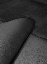 Cipher Auto Black Suede|Leather Carbon Fiber PU AR-9 Revo Racing Seats - Pair                                     - CPA2009RS-PSDBK - Image 5