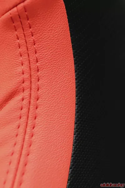 Cipher Auto Red Suede|Fabric Carbon Fiber PU AR-9 Revo Racing Seats - Pair - CPA2009RS-PSDRD