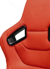 Cipher Auto Red Suede|Fabric Carbon Fiber PU AR-9 Revo Racing Seats - Pair                                     - CPA2009RS-PSDRD - Image 6