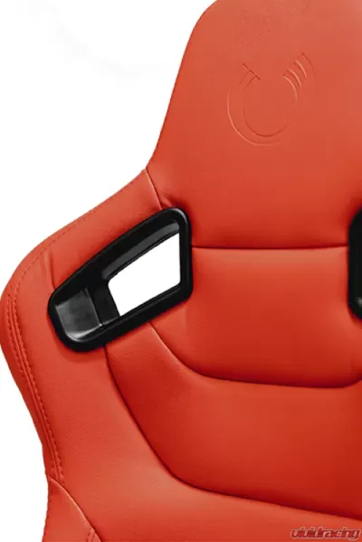 Cipher Auto Red Suede|Fabric Carbon Fiber PU AR-9 Revo Racing Seats - Pair - CPA2009RS-PSDRD