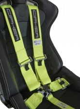 Cipher Auto Neon Yellow 5 Point Camlock Racing Harness - Single                                     - CPA4005NY - Image 3