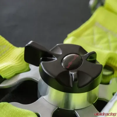 Cipher Auto Neon Yellow 5 Point Camlock Racing Harness - Single - CPA4005NY