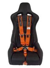 Cipher Auto Orange 5 Point Camlock Racing Harness - Single                                     - CPA4005OR - Image 2
