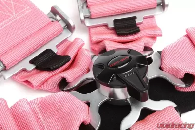 Cipher Auto Pink 5 Point Camlock Racing Harness - Single - CPA4005PK