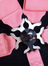 Cipher Auto Pink 5 Point Camlock Racing Harness - Single                                     - CPA4005PK - Image 7