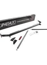 Cipher Auto Racing Harness Bar Black Powder Coated Ford Mustang 05-12                                     - CPA5001HB-BK - Image 4