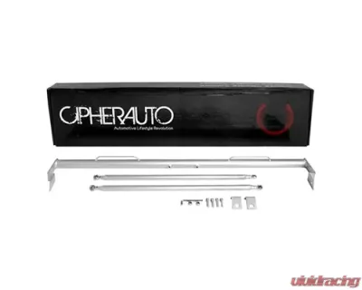 Cipher Auto Racing Harness Bar Silver Powder Coated MINI Cooper 01-06 - CPA5013HB-SV