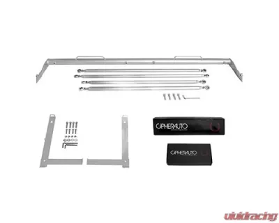Cipher Auto Racing Harness Bar Silver Powder Coated Cadillac CTS 09-15 - CPA5020HB-SV
