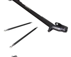 Cipher Auto Racing Harness Bar Black Powder Coated Fiat 500 Abarth 2009-2019
