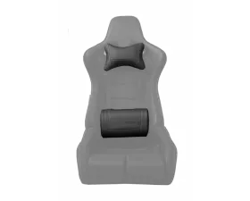 Cipher Auto Neck And Lumbar Support Pillow Set w/ Red Stitching
