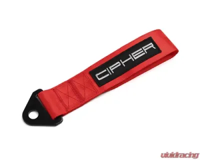 Cipher Auto Red 2" Towing Strap - CPA7000RD