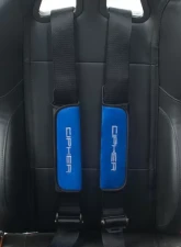 Cipher Auto Blue 2" Inches Harness Pads - Set                                     - CPA8000RHP-BU - Image 2