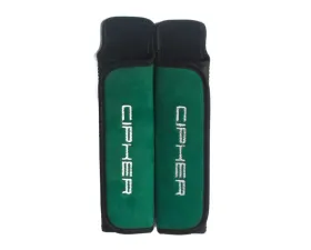 Cipher Auto Green 2" Inches Harness Pads - Set