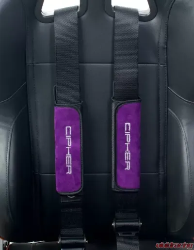 Cipher Auto Purple 2" Inches Harness Pads - Set - CPA8000RHP-PR