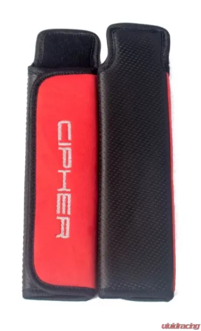Cipher Auto Red 2" Inches Harness Pads - Set - CPA8000RHP-RD