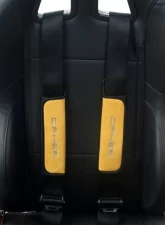 Cipher Auto Yellow 2" Inches Harness Pads - Set                                     - CPA8000RHP-YL - Image 2