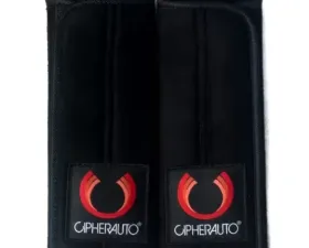 Cipher Auto Black 3" Inches Harness Pads - Set