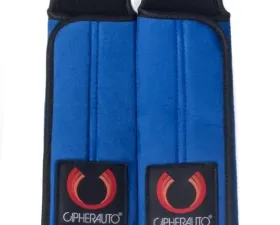 Cipher Auto Blue 3" Inches Harness Pads - Set