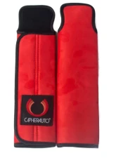 Cipher Auto Red 3" Inches Harness Pads - Set                                     - CPA8001RHP-RD - Image 2