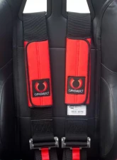 Cipher Auto Red 3" Inches Harness Pads - Set                                     - CPA8001RHP-RD - Image 3