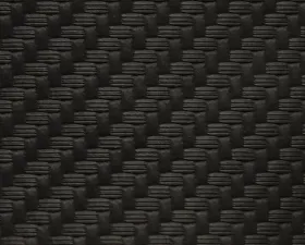 Cipher Auto Black Carbon Fiber PVC Seat Fabric Matte Finish - Yard