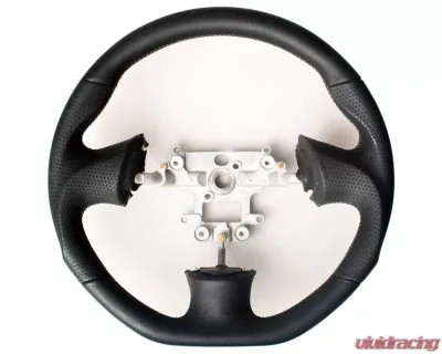 Cipher Auto Leatherette w/ Grey Stitching Enhanced Steering Wheel Mazda Miata NB - ESR-MZNBA112BG