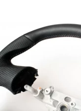 Cipher Auto Leatherette w/ Grey Stitching Enhanced Steering Wheel Mazda Miata NB                                     - ESR-MZNBA112BG - Image 3