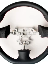 Cipher Auto Leatherette w/ Magenta|Red Wine Stitching Enhanced Steering Wheel Mazda Miata NB                                     - ESR-MZNBA112BM - Image 4