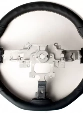 Cipher Auto Leatherette w/ Grey Stitching Enhanced Steering Wheel Mazda Miata NC                                     - ESR-MZNCA112BG - Image 2