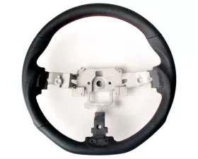 Cipher Auto Leatherette w/ Magenta|Red Wine Stitching Enhanced Steering Wheel Mazda Miata NC