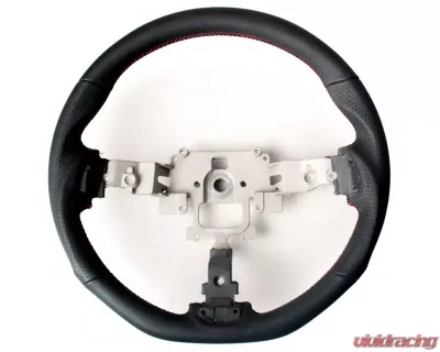 Cipher Auto Leatherette w/ Magenta|Red Wine Stitching Enhanced Steering Wheel Mazda Miata NC - ESR-MZNCA112BM