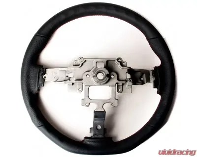 Cipher Auto Leatherette w/ Magenta|Red Wine Stitching Enhanced Steering Wheel Mazda Miata NC - ESR-MZNCA112BM