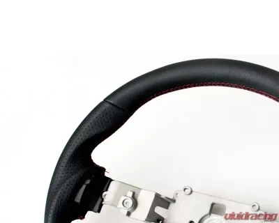 Cipher Auto Leatherette w/ Magenta|Red Wine Stitching Enhanced Steering Wheel Mazda Miata NC - ESR-MZNCA112BM
