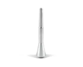 Torque Solution Billet Shorty Antenna (Silver)  Ford Mustang 10-12