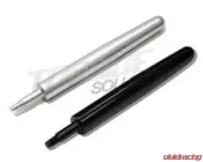 Torque Solution Shorty Billet Radio Antenna - TS-BA-Silver